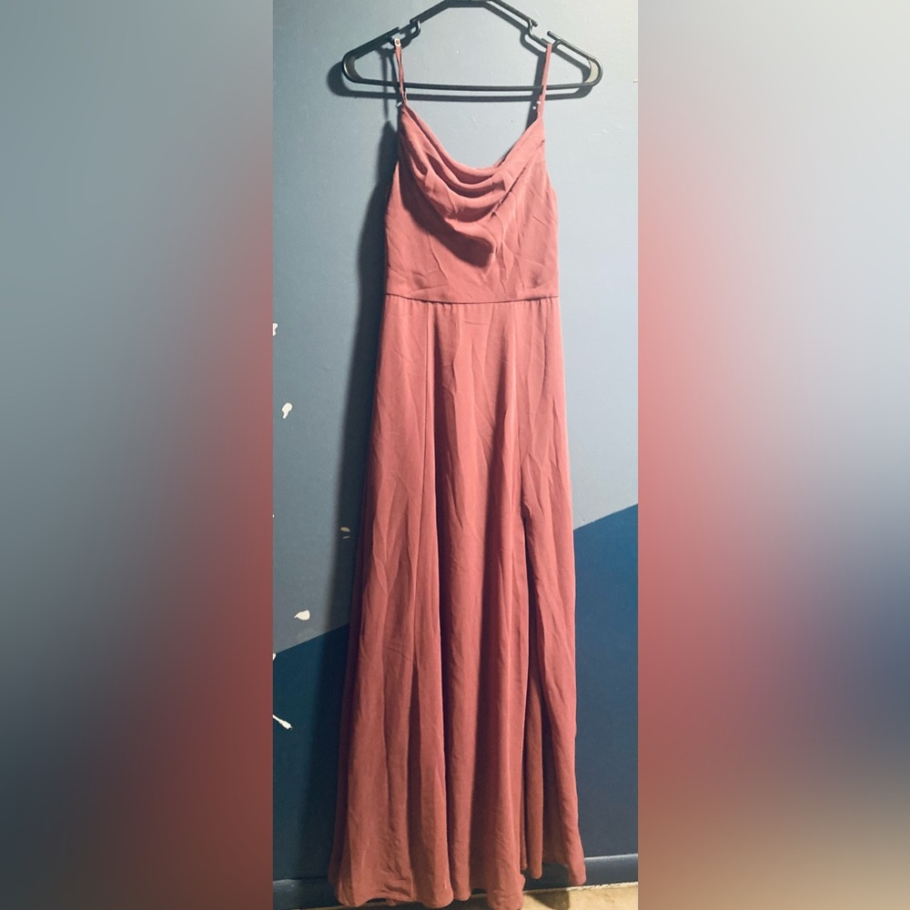 Woman’s Bridesmaids Dress Pink with Zipper Size 0
